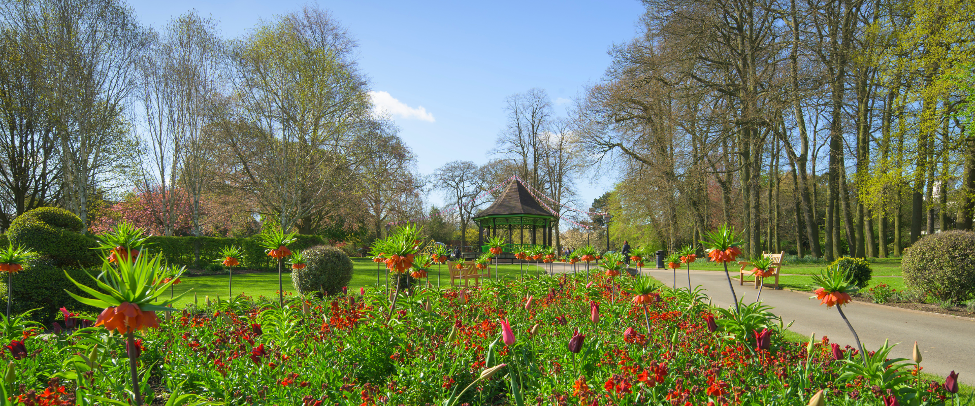 Image of band stand in Rugby
